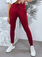 Women's sweatpants FITS burgundy Dstreet z