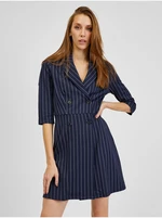 Orsay Dark blue ladies striped dress - Women