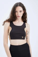 Defacto Fit Crew Neck Sports Bra