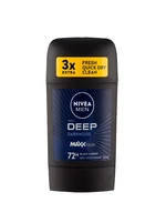 Nivea Men Deep Black Carbon tuhý antiperspirant 50 ml