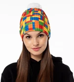 Mr. GUGU & Miss GO Woman's Blocks Beanie WB21WH 2062