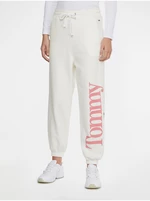 Creamy Women's Sweatpants Tommy Jeans - Women