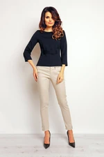 Infinite You Woman's Blouse M089 Navy Blue