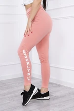 Brooklyn apricot leggings