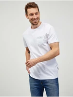 SAM73 White Men's T-Shirt SAM 73 Quarip - Men