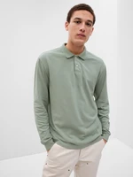 GAP Polo T-Shirt Pique Long Sleeve - Men