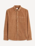 Celio Shirt Velour Carduroys - Men