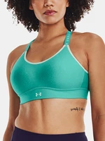 Under Armour Bra UA Infinity Mid Hthr Cover-GRN - Women