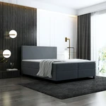 Box spring postel Bodie "2" 180x200 cm grafit