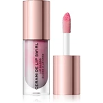 Makeup Revolution Ceramide Swirl hydratačný lesk na pery odtieň Pure Gloss Clear 4,5 ml