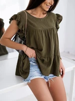 Khaki blouse Cocomore amgBL1362.R69