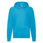 Blue Men's Hooded Hoodie Sweat Fruit of the Loom