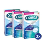 COREGA Bio Tabs Antibakteriálne tablety 3 x 30 ks