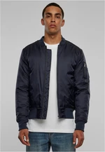 Navy Basic Bomber Jacket