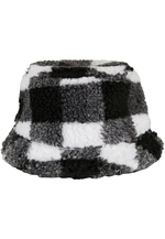 Sherpa Check Bucket Hat White/Black