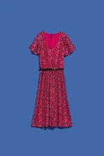 WOMEN'S DRESS L-SU-4032 STRAWBERRY