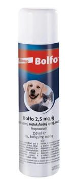 Bolfo 2,5 mg/g kožní sprej 250 ml