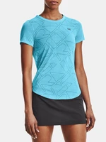 Under Armour T-Shirt UA Run Trail Tee-BLU - Women