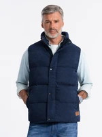 Ombre Men's quilted vest