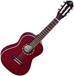 Ortega R121 1/4 Wine Red Klasszikus gitár