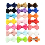 20Pcs Children's Hair Accessories Girls Hairpin Hairpin Baby Hairpin Bow Hairpin Side Clip Baby Girl Hair Clips