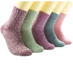 Wool Cashmere Thick Socks Sports Women Lady Soft Cotton Casual Warm Winter Russian Cold Resistance Sock Xmas Gift