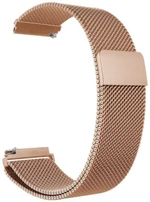 4wrist Milánský tah pro Garmin - Rose Gold