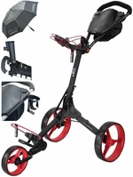 Big Max IQ² Deluxe SET Phantom Black/Red Chariot de golf manuel