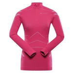 Women's functional underwear - T-shirt ALPINE PRO SEAMA cabaret