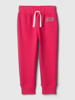 Dark pink girls' sweatpants GAP