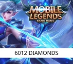 Mobile Legends - 6012 Diamonds Key