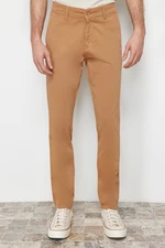 Trendyol Camel Slim Fit Chino Kalhoty