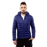 Men's quilted Jacket GLANO - blue