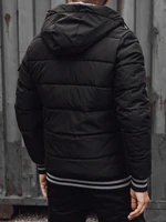 Men's quilted jacket black Dstreet