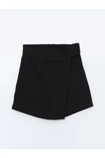 LC Waikiki LCW Kids New Black Comfortable and Cool Shorts Skirt