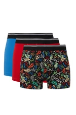 DEFACTO Animal Printed 3-Pack Boxer