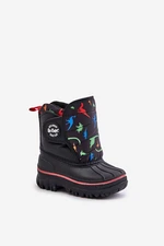 Lee Cooper children's snow boots with dry zip black