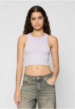 Women's Cropped Rib Top 2-Pack Softseagrass+Lilac