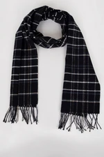 DEFACTO Men's Plaid Woven Scarf