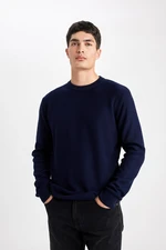 DEFACTO Standard Fit Crew Neck Sweater