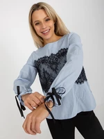 Blouse-LK-BZ-506877.15X-light blue