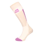 ALPINE PRO RODE cream merino wool socks