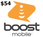 Boost Mobile $54 Mobile Top-up US