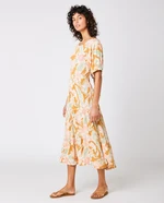 Rip Curl ALWAYS SUMMER MIDI Gold dress