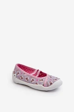 Befado Pink Ballerina Slippers