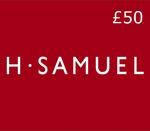 H Samuel £50 Gift Card UK