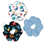 HAIR ACCESSORIES SCRUNCHIES 3 PIECES STITCH