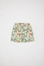 DEFACTO Baby Boy Nature Printed Swim Shorts