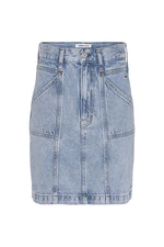 Skirt - Tommy Jeans MOM SKIRT K PCKT BE715 SVLBRG pale blue