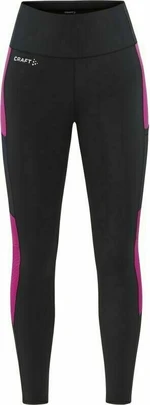 Craft ADV Essence 2 Women's Black/Roxo XS Pantaloni / leggings da corsa